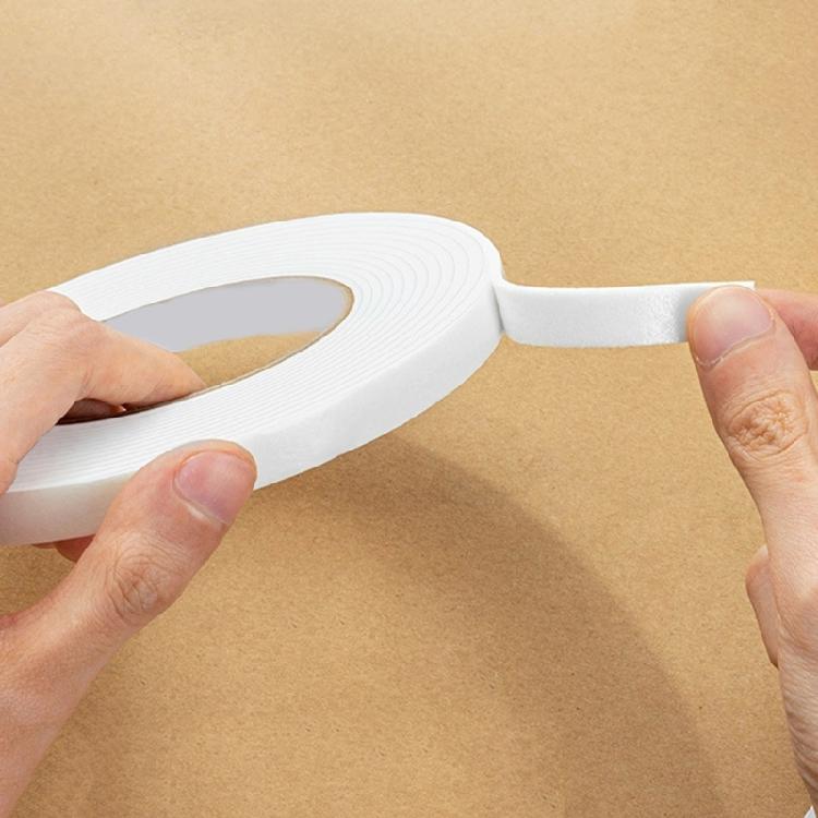 5 Roll Double-Sided Foam Tape Self-Adhesive Tape Easy to Use for School Office