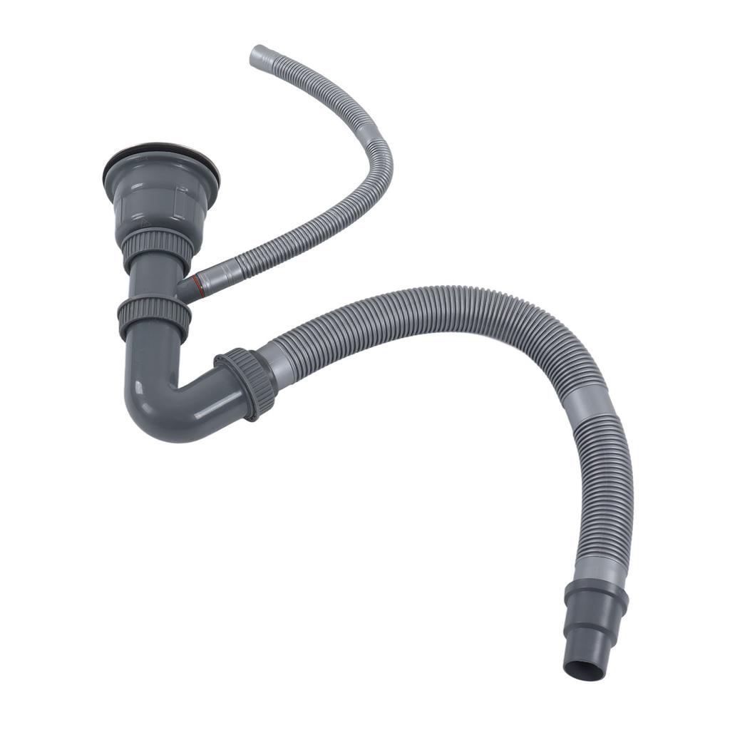 Kitchen Sink Strainer Drain Hose Single Sink Drain Set Kitchen Drain Fittings Appliances