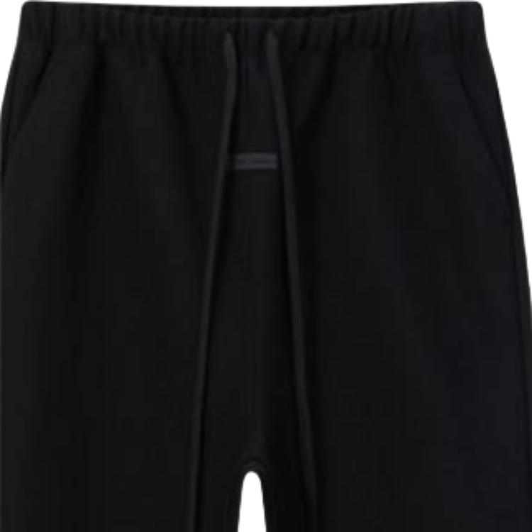 Fear of God Essentials Poly Twill Work Pants Jet Black Men Bottoms 130SP258190F