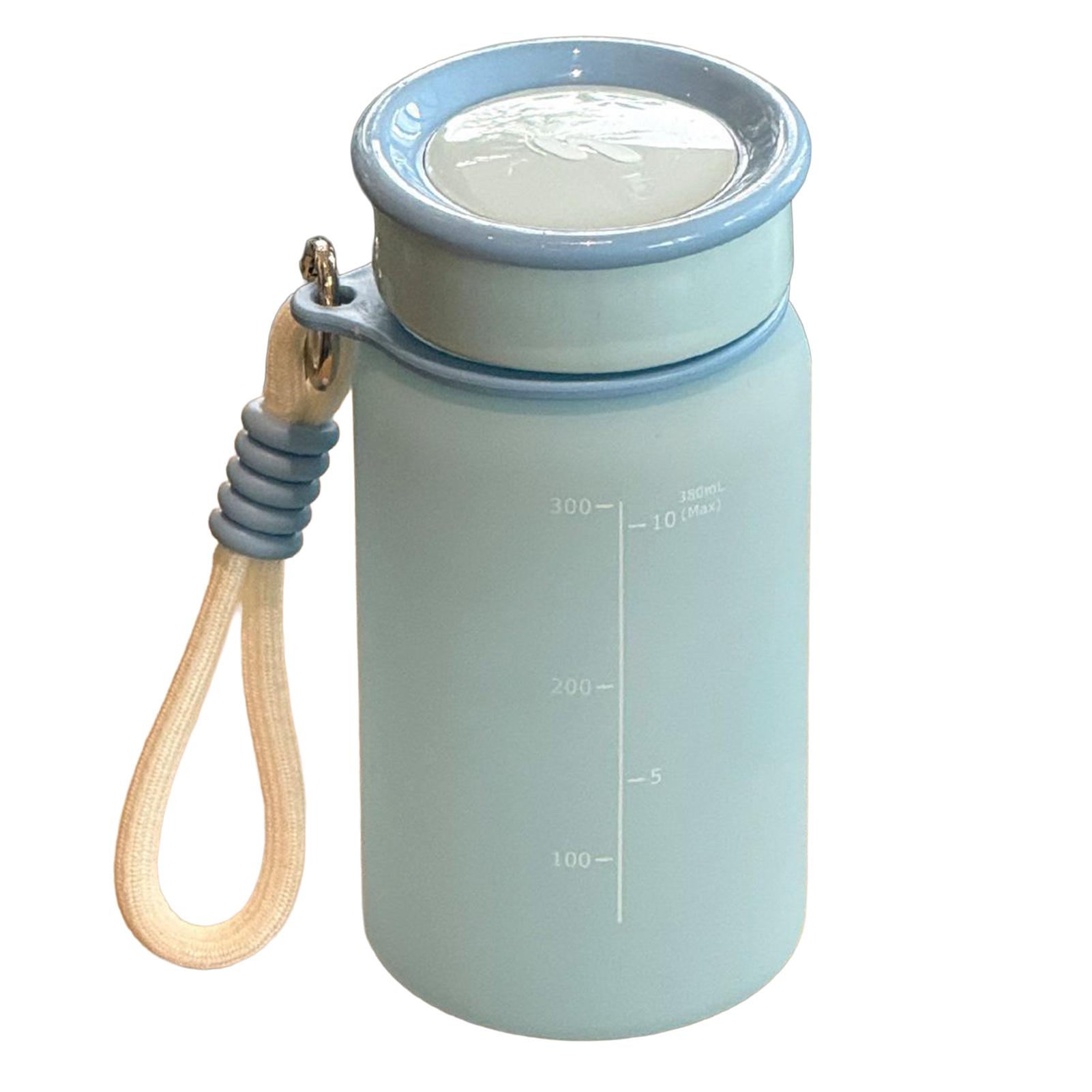 

Matte Water Bottle For Women Portable Summer Sports Outdoor Use Food Grade PP Plastic Sports Bottles Camp Cooking Supplies светло-синий