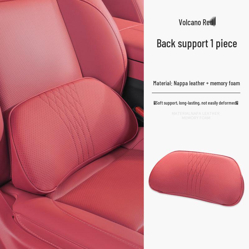 Xpeng P7/P5 Headrest Neck Pillow & Lumbar Support Cushion for Comfort in Car Interior