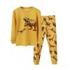Cartoon Kids Cotton Pajamas Set Long Sleeve Sleepwear Boys Girls 90-140cm