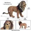 Cross-Border Animal Toy Set: Sheep, Cow, Horse, Donkey, Goat, Poultry Plastic Models