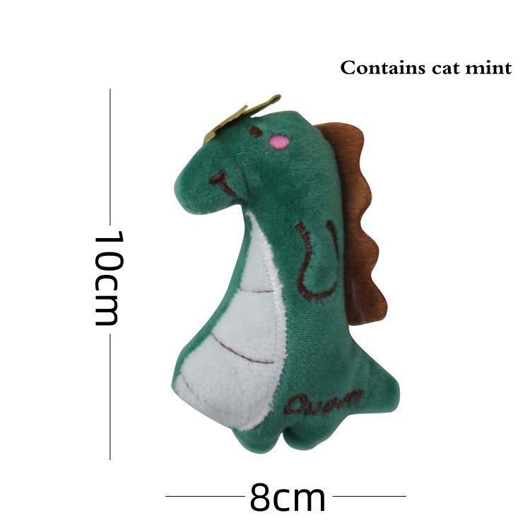 1PC Plush Cat Toy Catnip Cute Funny Chew Cat Playthings Cartoon Interactive Kitten Mini Teeth Grinding Thumb Pet Dog Chewing Toy