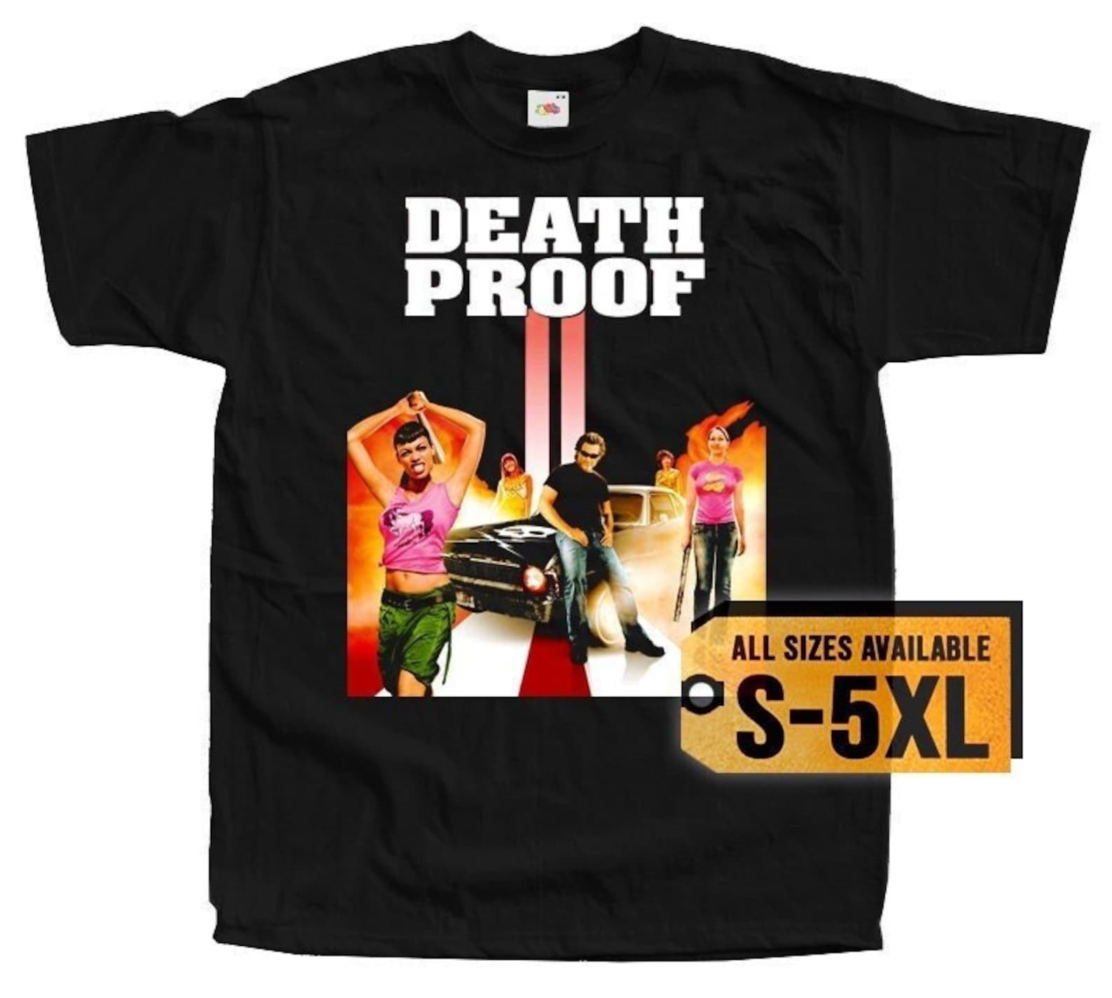 Death Proof V4 Poster Men T-Shirt all sizes S-5XL M