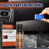 10/20/30ml Car Plastic Restoration Agent Auto Plastic Rubber Exterior Repair Clean Interior Plastic Parts Crystal Plating Agent
