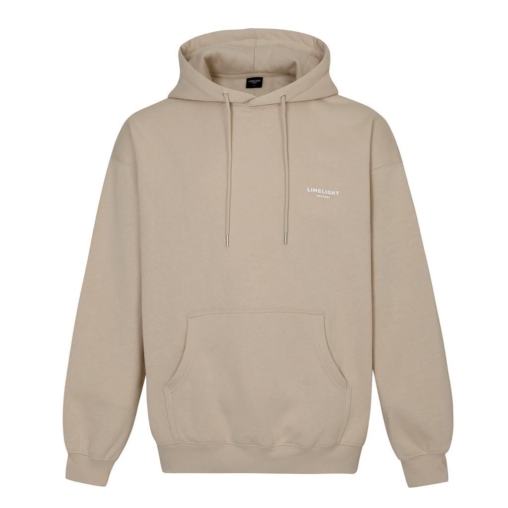 Apparel Simple Logo Hoodie Oversized (Sand/White)