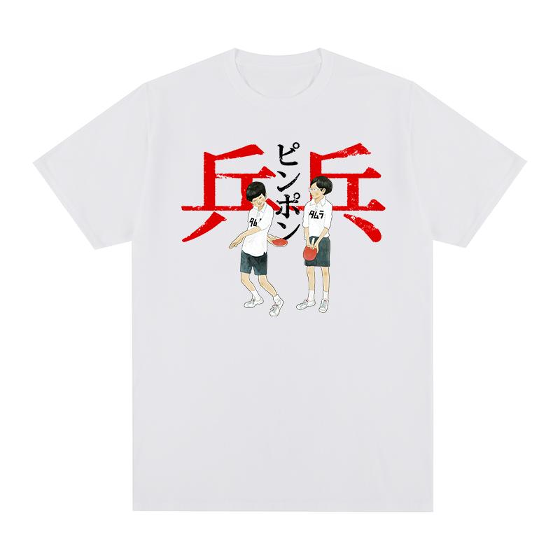 T-shirt Ping Pong The Animation Anime Giapponese Taiyo Matsumoto Tekkon Kinkreet Cotone T-shirt Unisex Nuova TEE TSHIRT Unisex Top