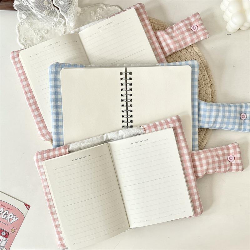 Korean version of girl's heart ins book clothes floral book clothes handbook diary book clothes portable pocket book storage
