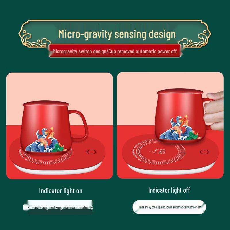 Smart Temperature Control Ceramic Warming Mug
