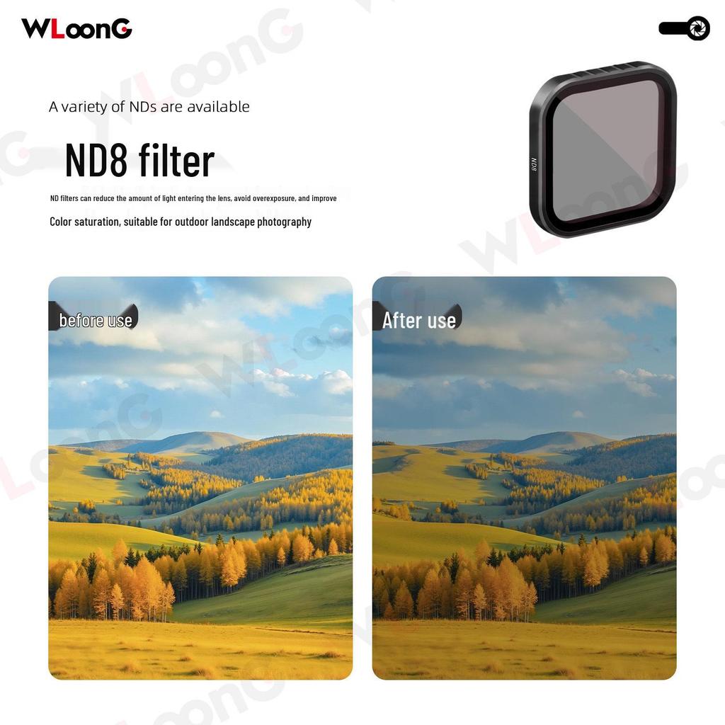 Insta360 AcePro Filter Set: CPL Polarizer, ND Neutral Density, UV Filter