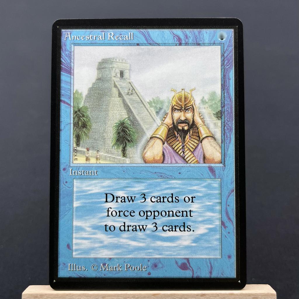 BETA NORMAL1-01 TCG Cards for Home Play magical Proxy Armageddon Vesuvan Doppelganger the Time Walk Balance Personal gather