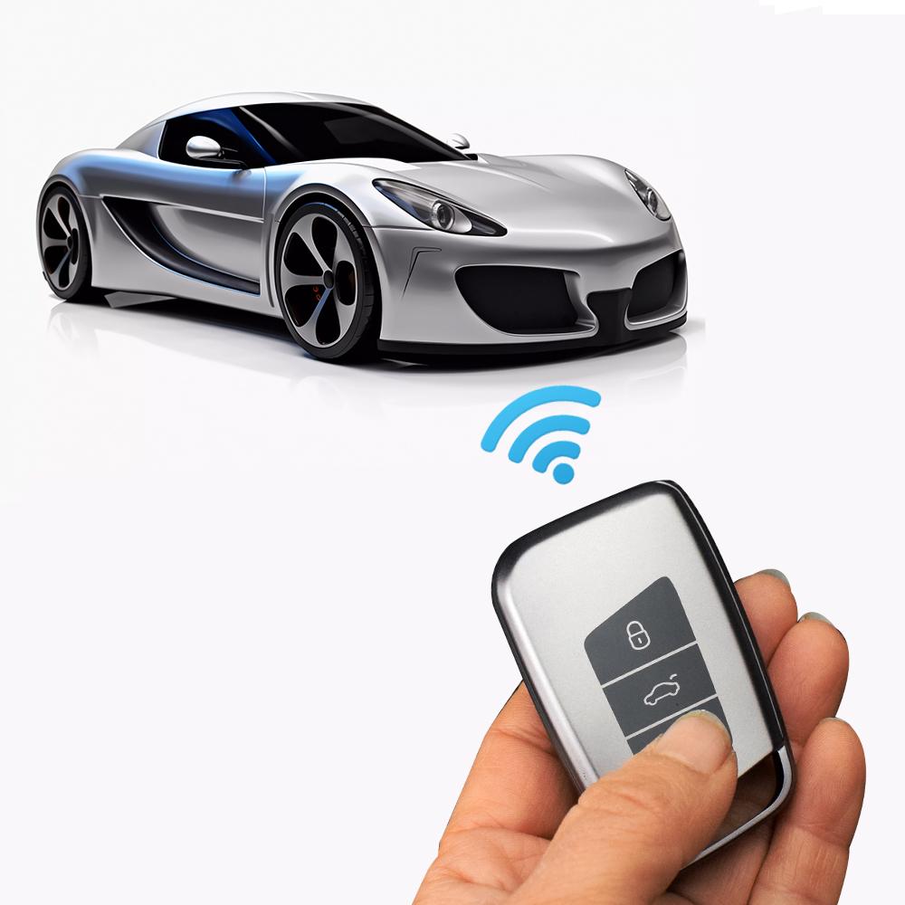 3 Buttons TPU Shell Fob Holder For VW Volkseagen Passat B8 Magotan For Skoda Superb A7 Kodiaq Seat Car Remote Key Case Cover