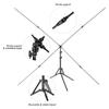 Andoer 2x1.5m/ 6.5x4.9ft White Photo Backdrop Photography Background Screen with Adjustable Tripod