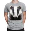 Badger Animal Face Ani Mates Funny Novelty Mens Womens T-Shirts Tee Top #DNE