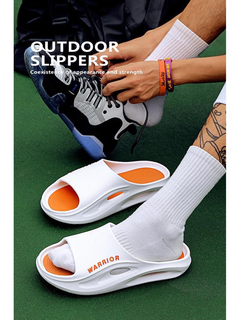 Huili Men's EVA Non-Slip Soft Sole Sports Slippers for Indoor/Outdoor Summer Use