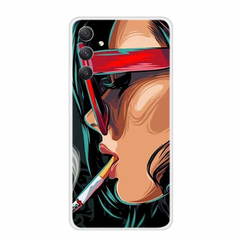 TPU Case for Samsung Galaxy A16 5G A26 A36 A25 A15 A25 A35 A55 5G A05 A34 A54 Protective Cover Fundas Coque Shockproof Shell