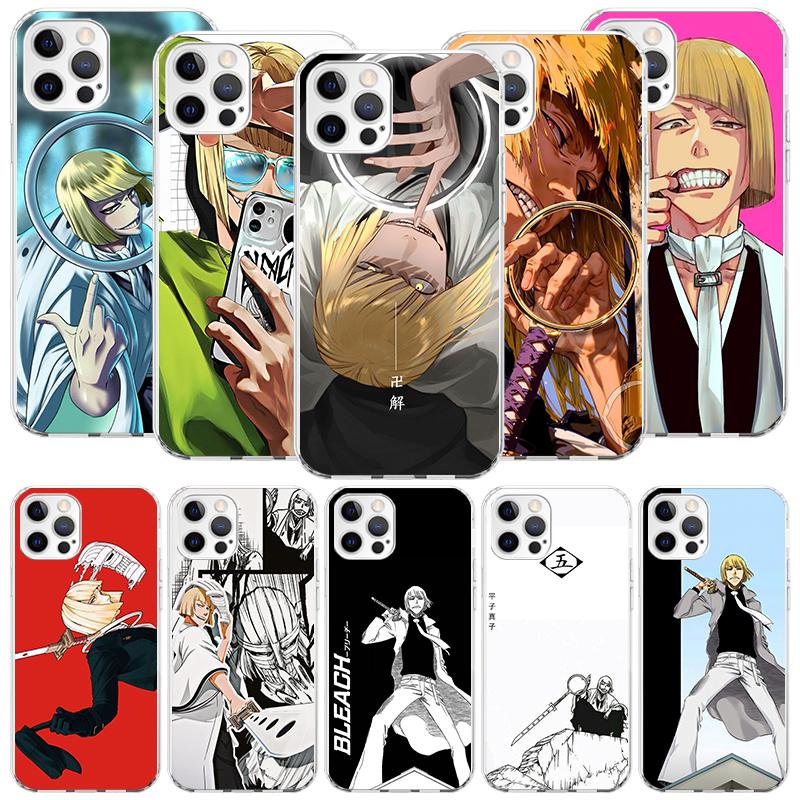 Bleach Shinji Hirako Phone Case for Apple iPhone 17 Air 16 15 Plus 14 + 13 Mini 12 11 Pro Max 7 8 SE 16Max Soft Shell Cover Coqu