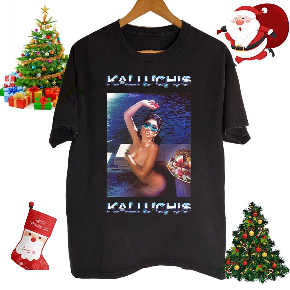 

Very RARE Kali Uchis Christmas Shirt Black Cotton S5XL Xmas Gift CS49 Unisex T-Shirt XL