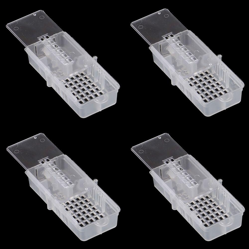 

for Beekeeper PP Transparent Bee Transport Cages Queen Bee Cage Insect Equipment Beekeeping Tools 4pcs
