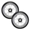 Blunt Envyscooters - Pack X2 100mm 10 Spokes - Argent/Noir - Roues Trottinettes Freestyle
