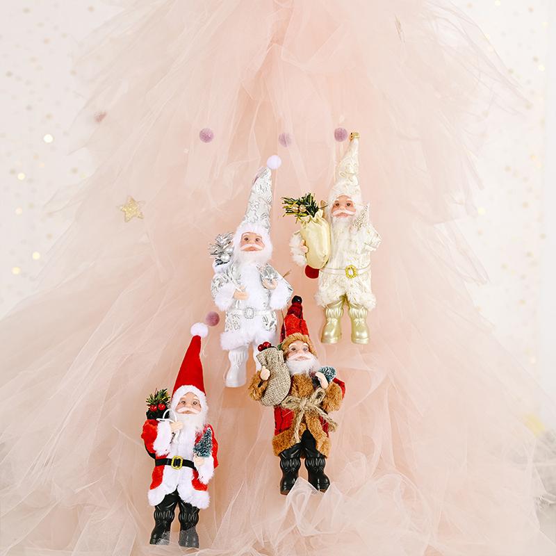Christmas Pendant DIY Xmas Tree Exquisite Standing Posture Home Party Creative Festival Supplies