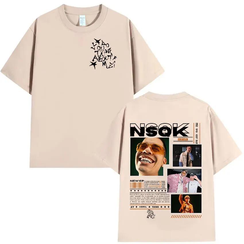 NSQK Suitable for all seasons New Model personality Clothes Couples Unisex Oversized T-shirt high quality hot product High-end Luxury