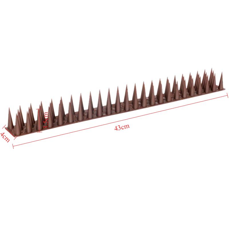 Bendable Bird Repellent Spikes Outdoor Anti Pigeon Cat Squirrel Deterrent For Garden Fence Roof Balcony Railing