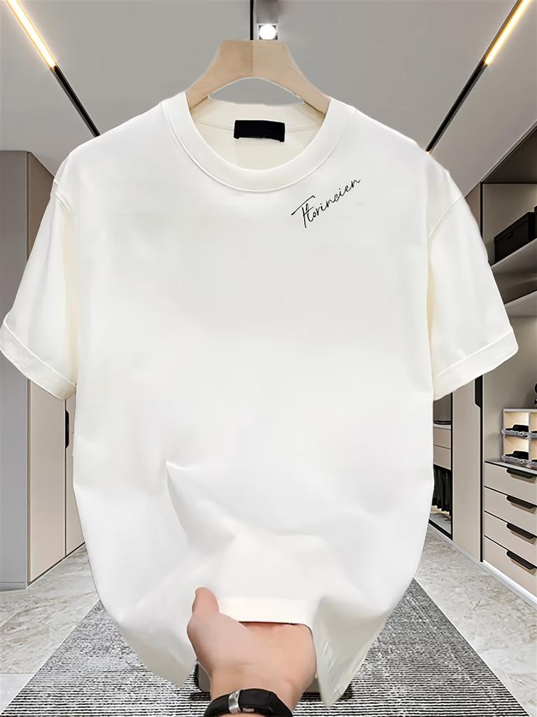 Unisex Rundhals Kurzarm T-Shirt Miami Palme Sonnenuntergang Farbverlauf Buchstabe Grafik T-Shirts Tropischer Strandurlaub Lässige Lockere Oberteile