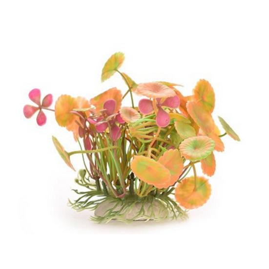 Aquarium Simulated Lotus Leaves Fish Tank Landscaping Water Plants Ornaments