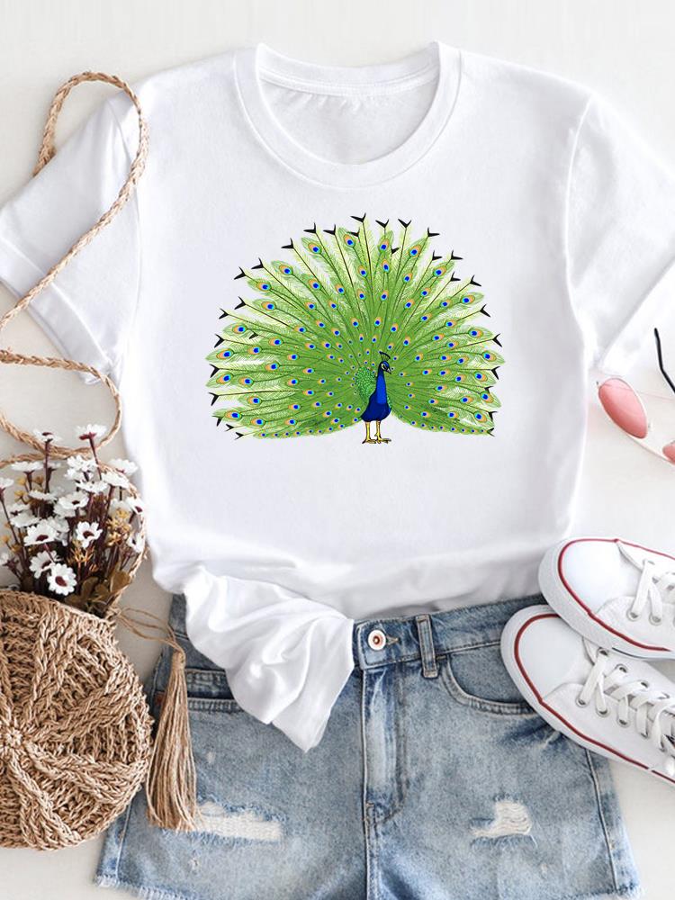 

Letter Style 90s Clothing Print White T Shirt Short Sleeve Tee Women Ladies Casual Top Female Fashion Graphic T-Shirt XXL