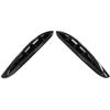 Car Accessories Fit for Toyota VENZA 2021 2022 2023 2024 Front Fog Light Bezel Frame Cover Trim (Glossy Black) 2PCS ABS