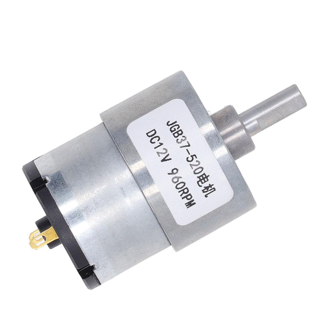 DC-girmotor God ledningsevne Messingspole Stort dreiemoment CW CCW Stabil snekkegirmotor DC12V 960RPM