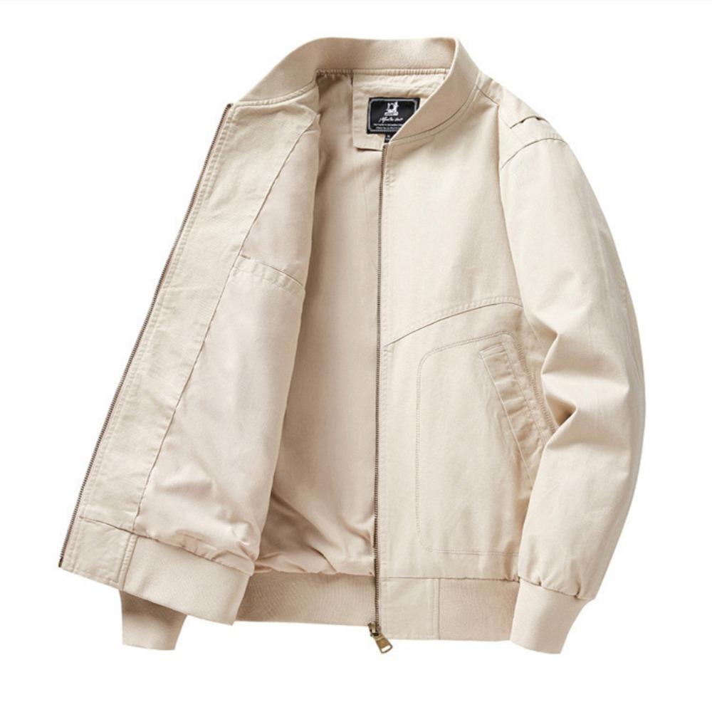 2025 Men's Autumn and Winter Bomber Flight Jackets Windproof Pilot Jacket Casual Motorcycle Baseball Coat for MEN