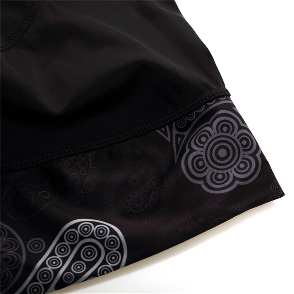 Summer Short Riding Bicycle Cycling Clothing Set Men Sport Jerseys Suits Black Bib Pants