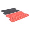 6pcs Fryer Silicone Liner Mats Anti High Temperature Easy to Clean for Microwave Oven Black Red