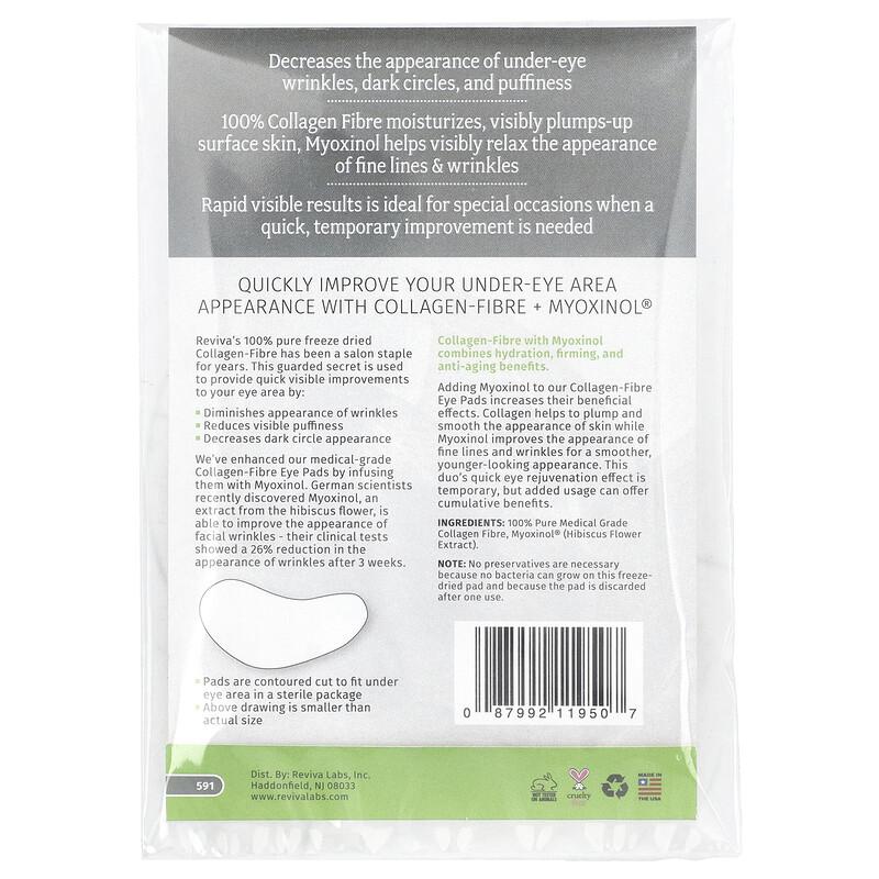 Collagen-Fibre Eye Pads, All Skin Types, 3 Sets