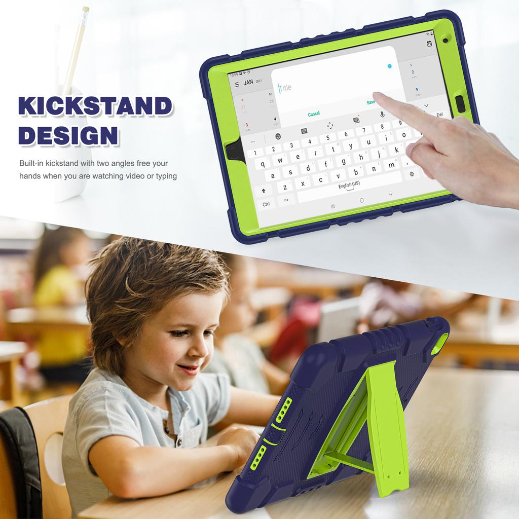 Stand Case For iPad A16 2025 11th 10.9 2022 10th 10.2 7th 8th 9th Gen Air 3 2 Pro 10.5 9.7 2017 2018 Mini 4 5 Heavy Duty Cover