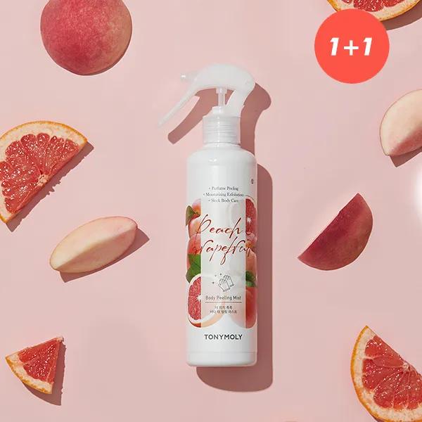 

[1+1] Персиковый увлажняющий пилинг-мист