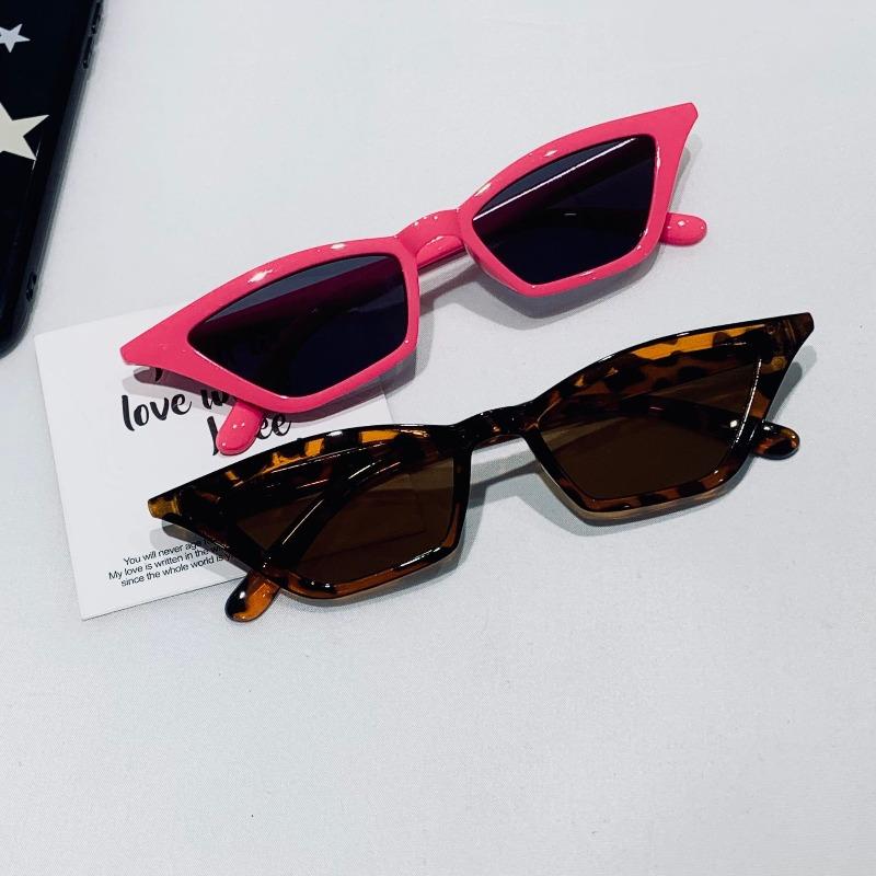 Cat Eye Sunglasses Women Punk New Trend Triangle Small Frame Vintage Brand Design Eyewear Driving UV400 Sun Glasses Gafas De Sol