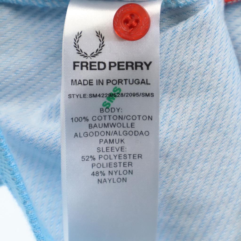 Fred Perry RAF SIMONS Collaboration, Made In Portugal. Short Sleeve Shirt Men's Used