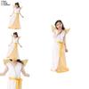 Princess Dress For Girls Elegant White Angel Costume For Children's Performances