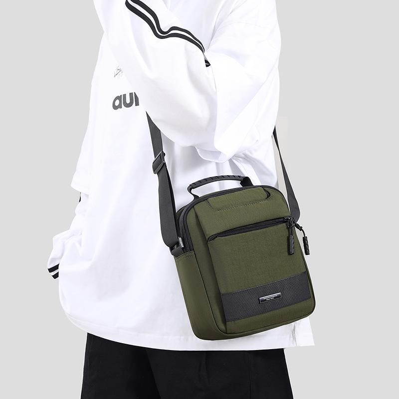 Men's 2025 Summer Urban Simple Oxford Cloth Crossbody Bag