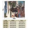 Comfortable Euphorias Season 3 Blanket Merch Bed Decorative Throw Blankets Lightweight Fleece for Car