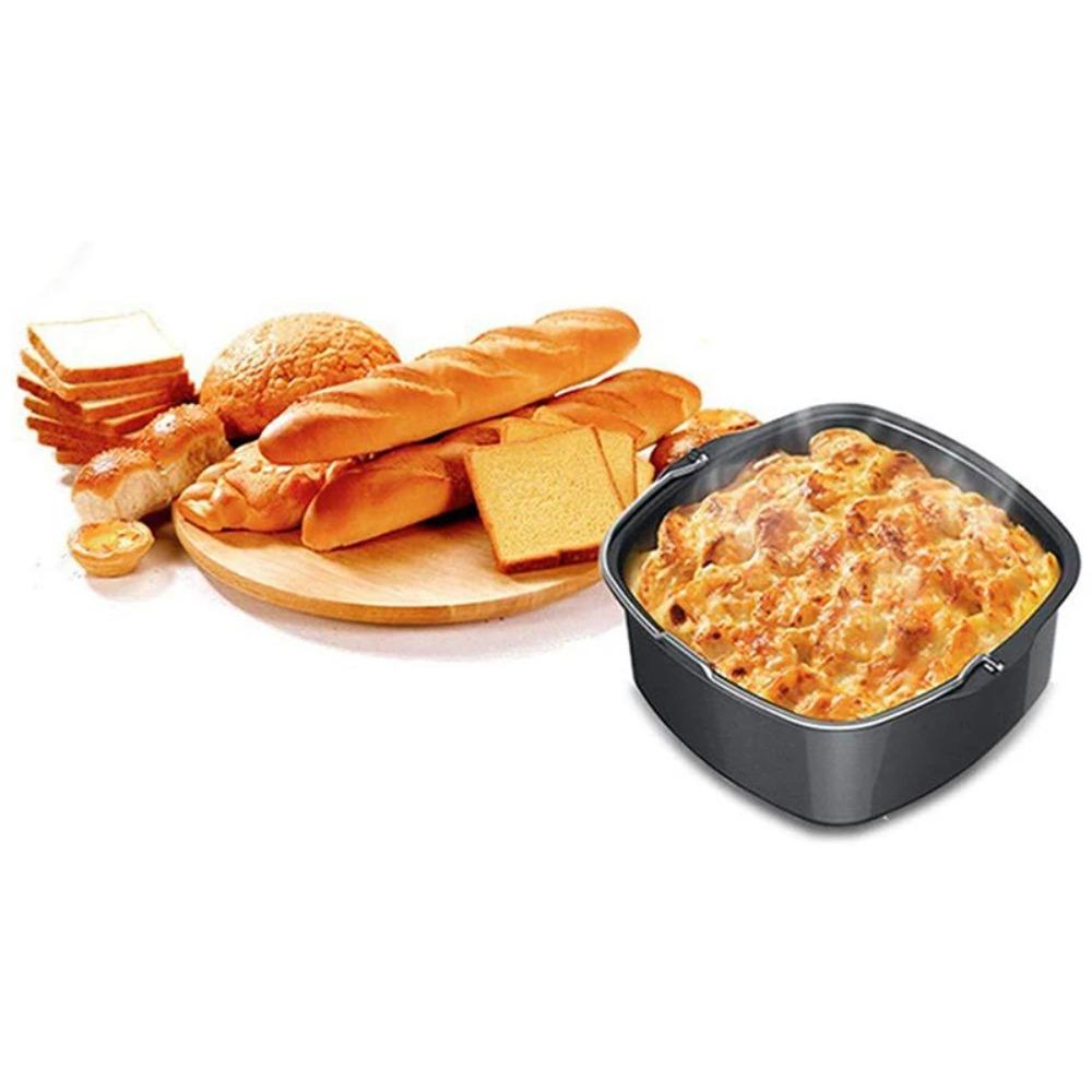 Non-stick Air Fryer Liner 7/8inches Air Fryer Accessories Replacement Baking Dish Pan  Pizza