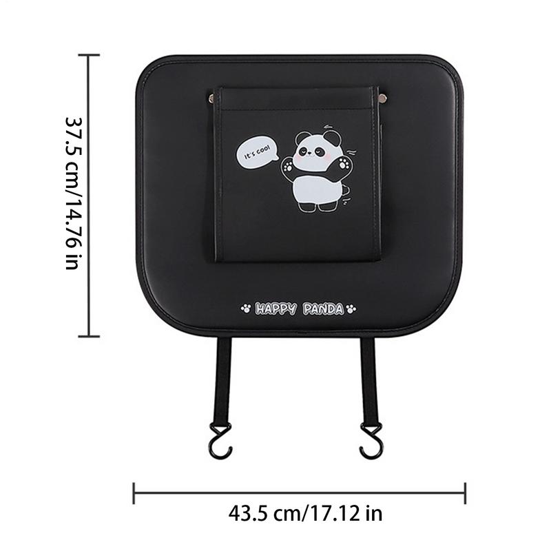 Seat Back Protector Auto Interior Accessories Seat Back Protective Cover For Sedans SUVs RVs Dog Owners Drivers School Run Road