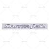 Suitable for the New Santa Fe Modified Modern Car Logo SANTAFE Labeling, English Letters, Rear Rear Labeling
