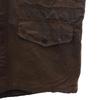 Barbour SAPPER oiled jacket L Brown wax Men's Used