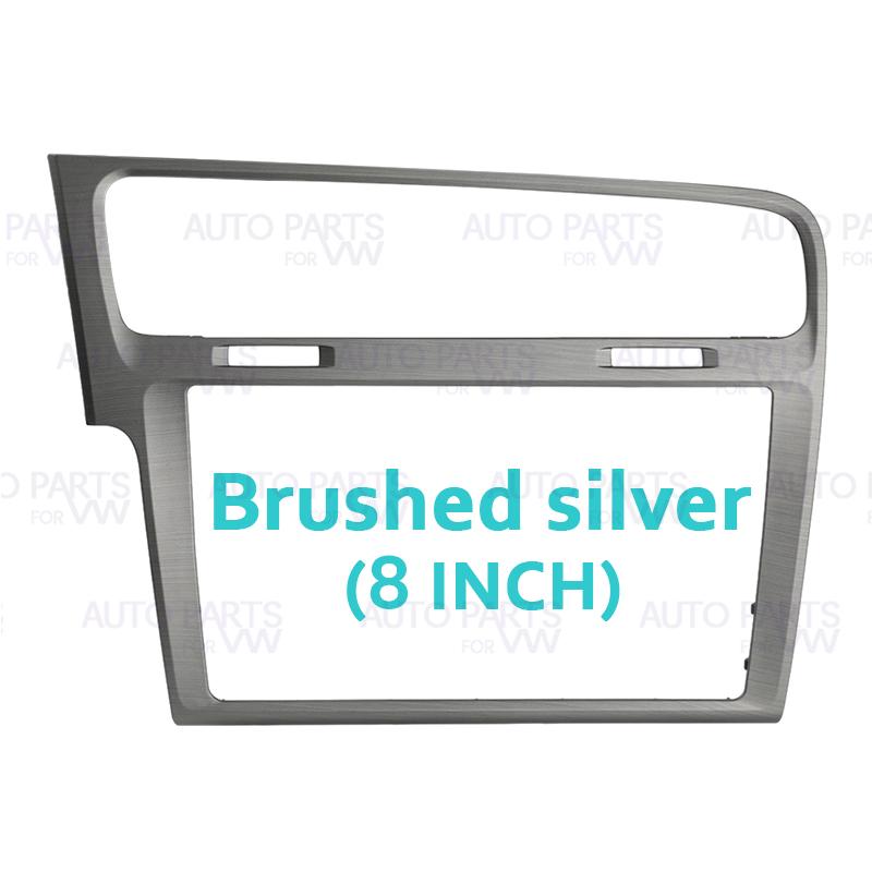 8" 9.2" Piano Black MIB 2 Radio LHD Frame For VW Golf 7 MK7 Golf 7.5 MK7.5 Screen Bezel Decorative Trim Panel