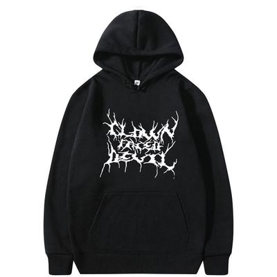 Rapper Playboi Carti Clown Gesicht Teufel Narzisst Hoodie Opium Merch Sweatshirt Herren Damen Hip Hop Lässig Beliebt Rock Hoodies